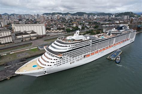 De Volta Ao Mar Primeiro Navio Da Temporada De Cruzeiros J Est No Brasil