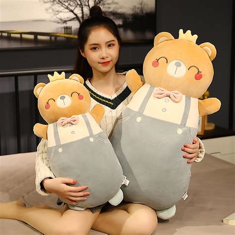 60 80cm Cute Dinosaur Elephant Bear Rabbit Pig Plush Toy Stuffed Soft