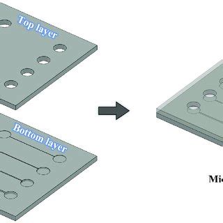 Design of the microfluidic devices. Schematic illustration of the ...