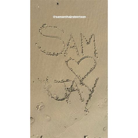 Jay Cutler Shares Sweet Message in Sand to GF Samantha Robertson