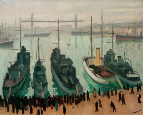 Der Alte Hafen In Marseille Von Albert Marquet Kunstdruck