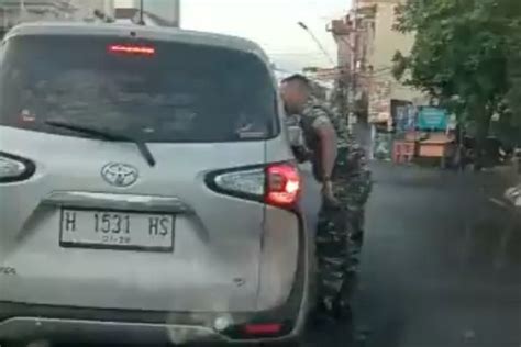 Foto Kasus Oknum Tni Cekcok Di Jalan Berujung Damai Ini Pentingnya Sabar