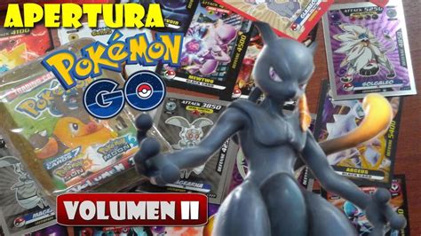 APERTURA Paquetones Volumen 2 Cartas Pokemon Go 3 Reyes CHRIZ ART