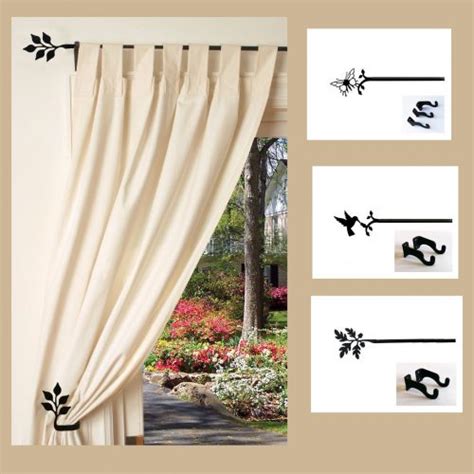 Adjustable Curtain Rods [window treatments, 21 inch - 130 inches]