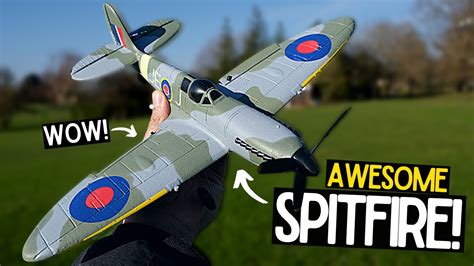 AWESOME Mini Spitfire RC Plane IDEAL For Beginners Eachine Mini