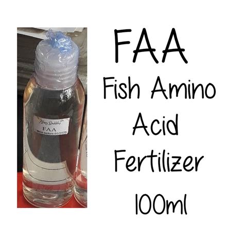 Organic Fish Amino Acid Faa Ml Shopee Philippines