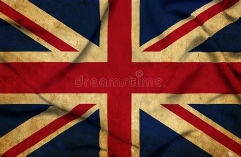 Great Britain waving flag stock illustration. Illustration of great ...