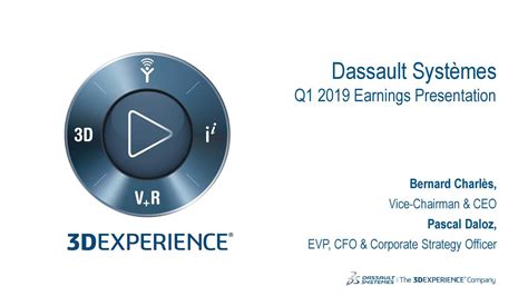 Dassault Systèmes Se 2019 Q1 Results Earnings Call Slides Otcmkts Dasty Seeking Alpha