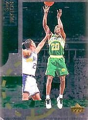 1994 95 Upper Deck Special Edition Supersonics Basketball Card 173