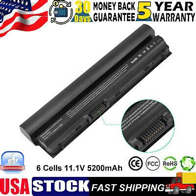 E Battery For Dell Latitude E E E E S Rfjmw J X