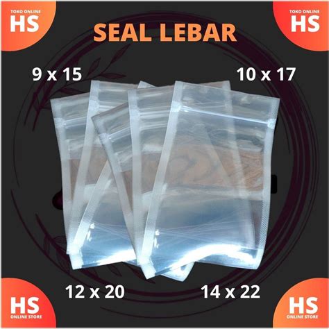 PLASTIK STANDING POUCH SEAL LEBAR Lazada Indonesia