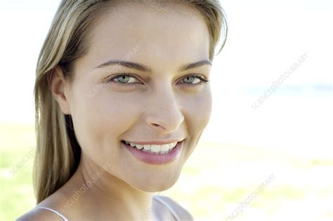 Happy Woman Stock Image F001 2380 Science Photo Library