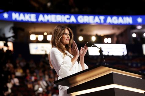 Republican National Convention Speakers Including Wife Melania