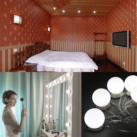 Buy Beautiful Face Makup Mirror Vanity Led Light Bulbs Usb Charging