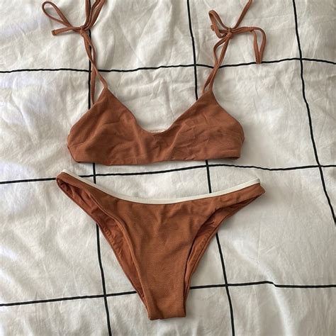 Eberjey Swim Eberjey Pique Bikini Set Poshmark