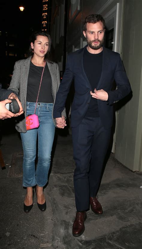 Jamie Dornan And Amelia Warner Out In London Jan 2018 Popsugar Celebrity Photo 2