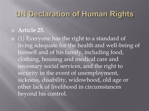 Ppt Un Declaration Of Human Rights 1948 Powerpoint Presentation