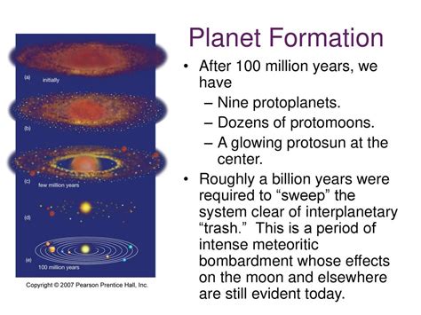 The Formation Of The Solar System Ppt Download