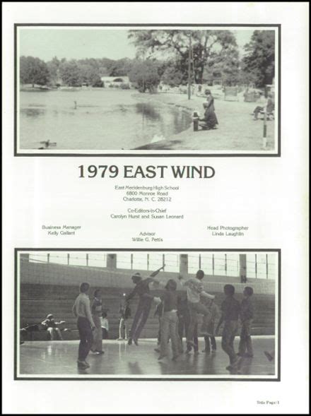 Explore 1979 East Mecklenburg High School Yearbook, Charlotte NC ...