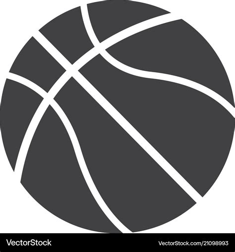 Basketball icon Royalty Free Vector Image - VectorStock