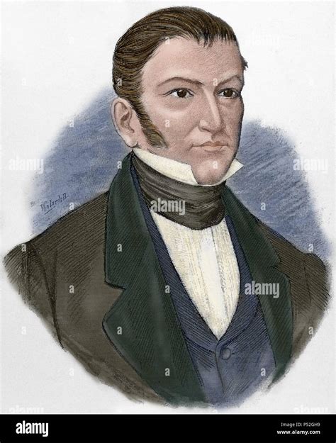 Nicolas Bravo 1786 1854 Mexican Politician And Soldier Colored