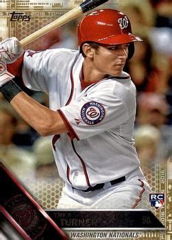 The Trading Card Database 2016 Topps Gold 103 Trea Turner