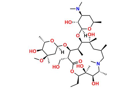 Azithromycin EP Impurity D CAS No 612069 26 8