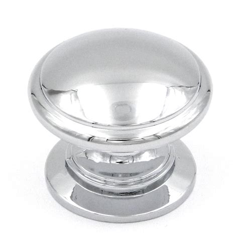 Hickory Hardware Williamsburg 1 14 Round Cabinet Knob Chrome P3053 C