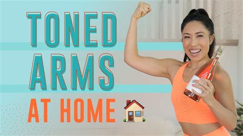 Toned Arms at Home Workout! Apartment Friendly - Blogilates