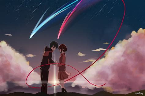 Online Crop Hd Wallpaper Anime Your Name Kimi No Na Wa Mitsuha