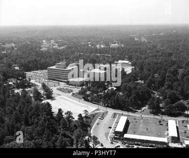 An aerial view of the CDC Clifton Road campus under construction in ...