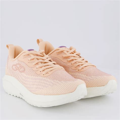 Tenis Eleva + Feminino - Tênis Olympikus Eleva Plus Acqua Feminino Salmão - FutFanatics