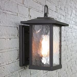 Lnc Matte Black Outdoor Sconce For Entryway Porch Patio Gazebo Pergola