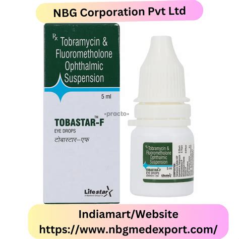 Tobramycin And Fluorometholone Ophthalmic Suspension Ml At Rs