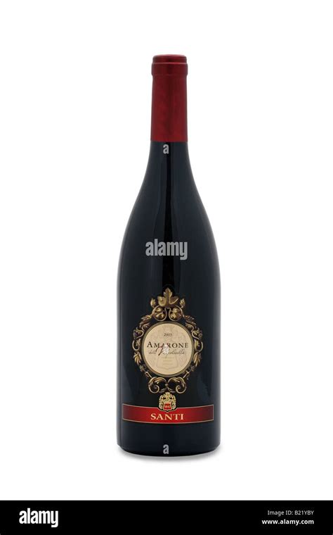 Amarone Santi Red Wine Stock Photo Alamy