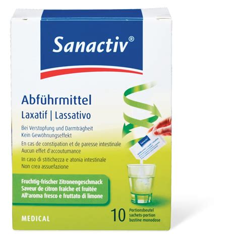 Sanactiv Abführmittel Sticks Migros