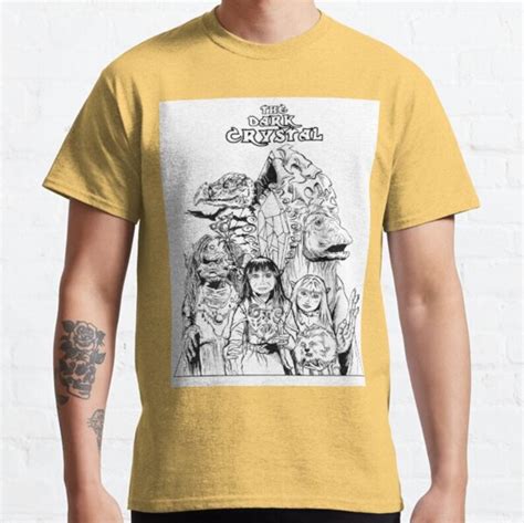 The Dark Crystal Gelflings, Skeksis, and Mystics Shirt, Dark Crystal Shirt, the Dark Crystal Art ...