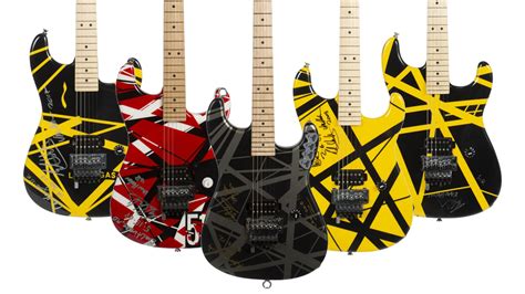 5 Eddie Van Halen Signed And Stage Played Charvel Art Series Guitars Hit The Auction Block