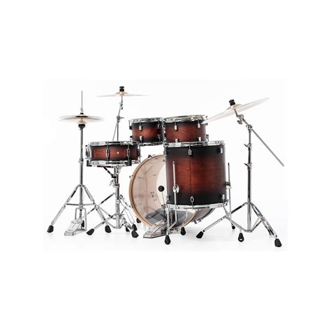 Pearl Decade Maple Satin Brown Burst Drumset Schlagzeug