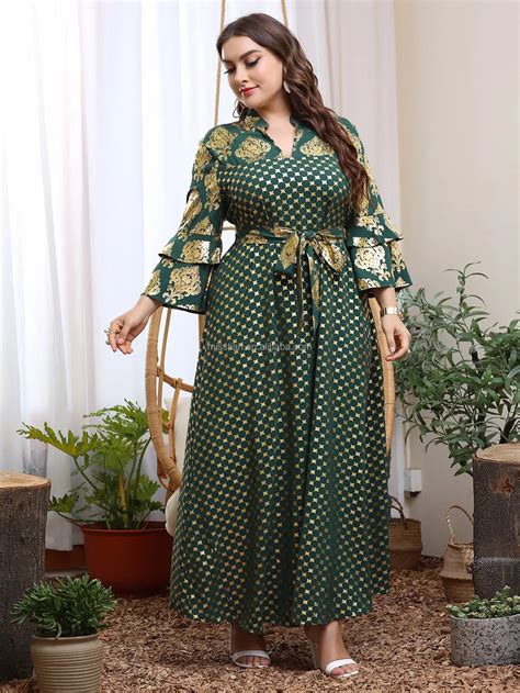 Toleen Women Plus Size Large Maxi Dress 2022 Summer Luxury Chic Elegant Long Muslim Turkish