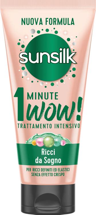 Sunsilk Trattamento Intensivo Ricci Da Sogno 1 Minute Wow 180 Ml