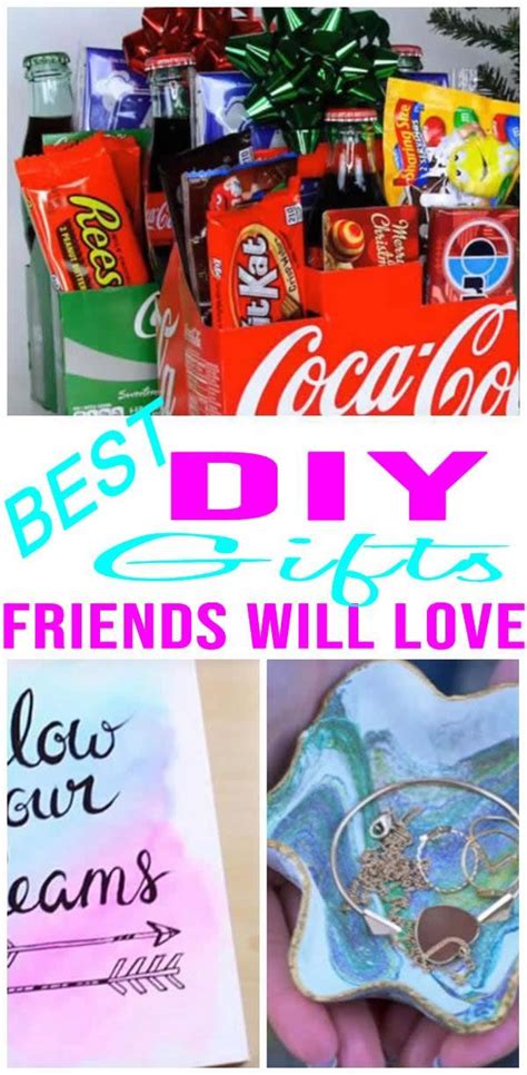 Shockingly Easy And Cute Diy Gifts For Friends Make The Most Creative