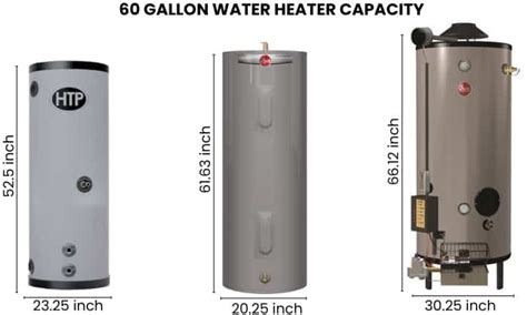 Water Heater Dimensions What Water Heater Size Do I Need