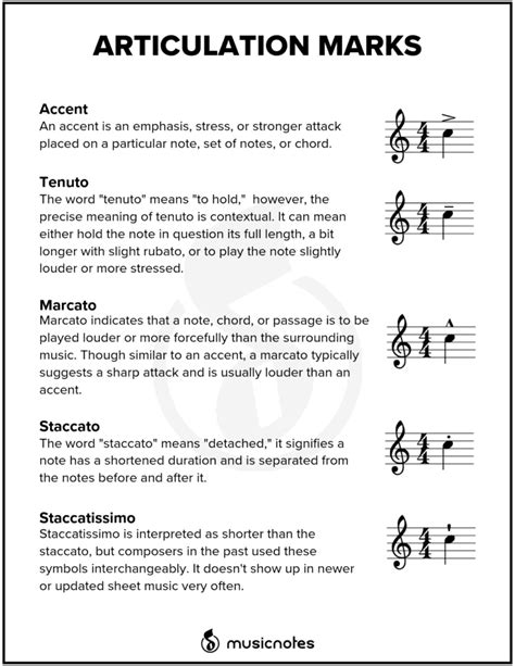 Essential Music Theory Guides With Free Printables Artofit