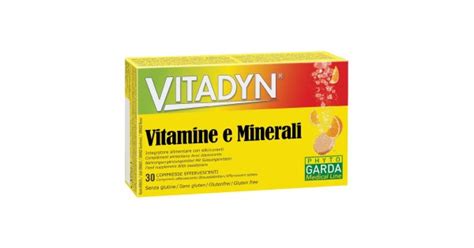 Phyto Garda Vitamine Vitadyn Multivitaminico 30 Compresse Effervescenti