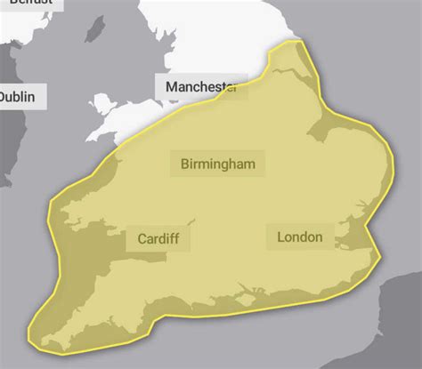 Another severe weather warning from Met Office | Local News | News | Basildon and Billericay Nub ...