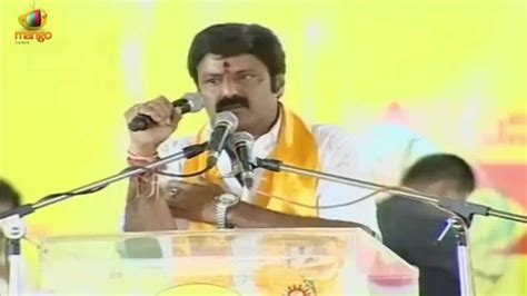 Balakrishna Full Speech At Tdp Mahanadu Hyderabad Youtube