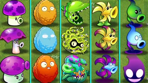 Pvz 2 Discovery Every New And Old Plants Evolution Noob Pro Hacker Version Youtube