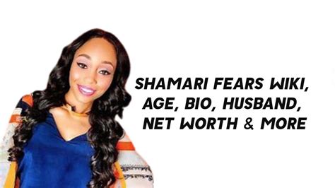 Shamari Fears Wiki Age Bio Husband Net Worth And More American Rappers Housewives Of