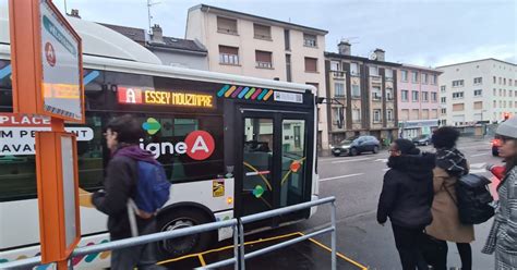 Grand Nancy Première journée sans tram les bus de remplacement